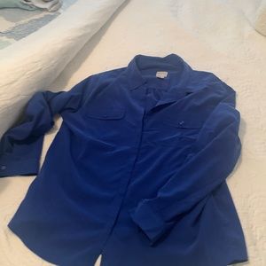 Blue dress shirt